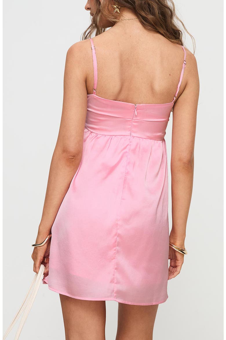 Ortega Babydoll Minidress, Alternate, color, PINK