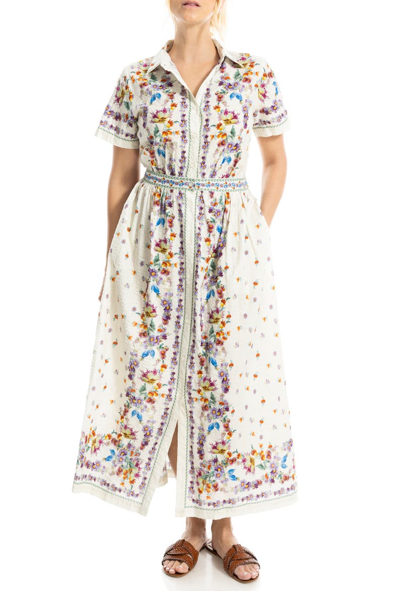 Printed Maxi Shirtdress video
