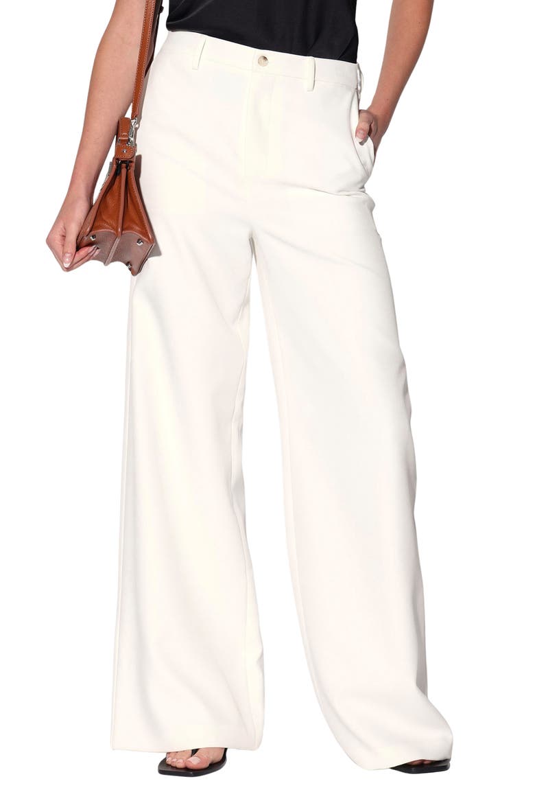 Pascal Wide Leg Pants, Main, color, WHITE