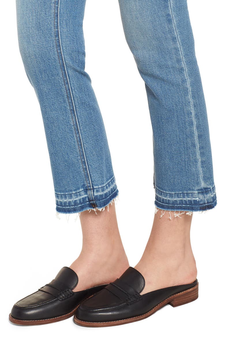 Billie Demi Boot Crop Jeans (Nordstrom Exclusive), Alternate, color, REDWOOD WASH