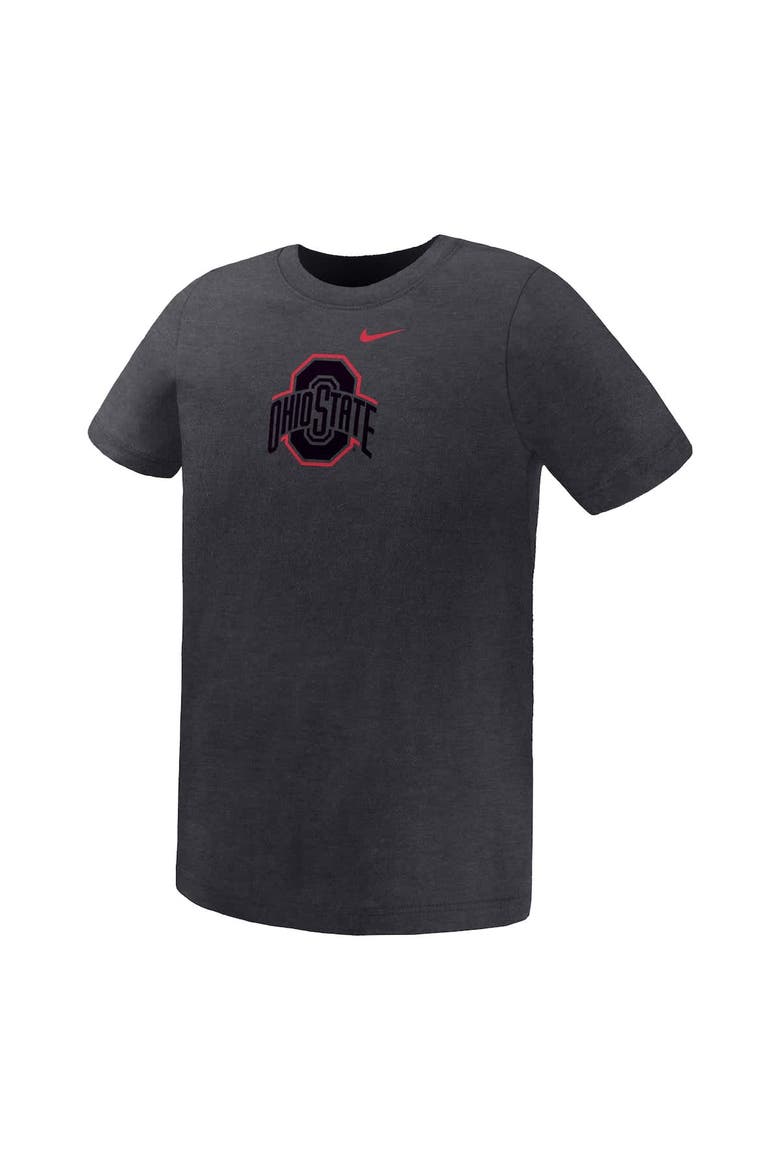 Preschool Nike Charcoal Ohio State Buckeyes Legend Color Pop Performance T-Shirt, Main, color, Charcoal