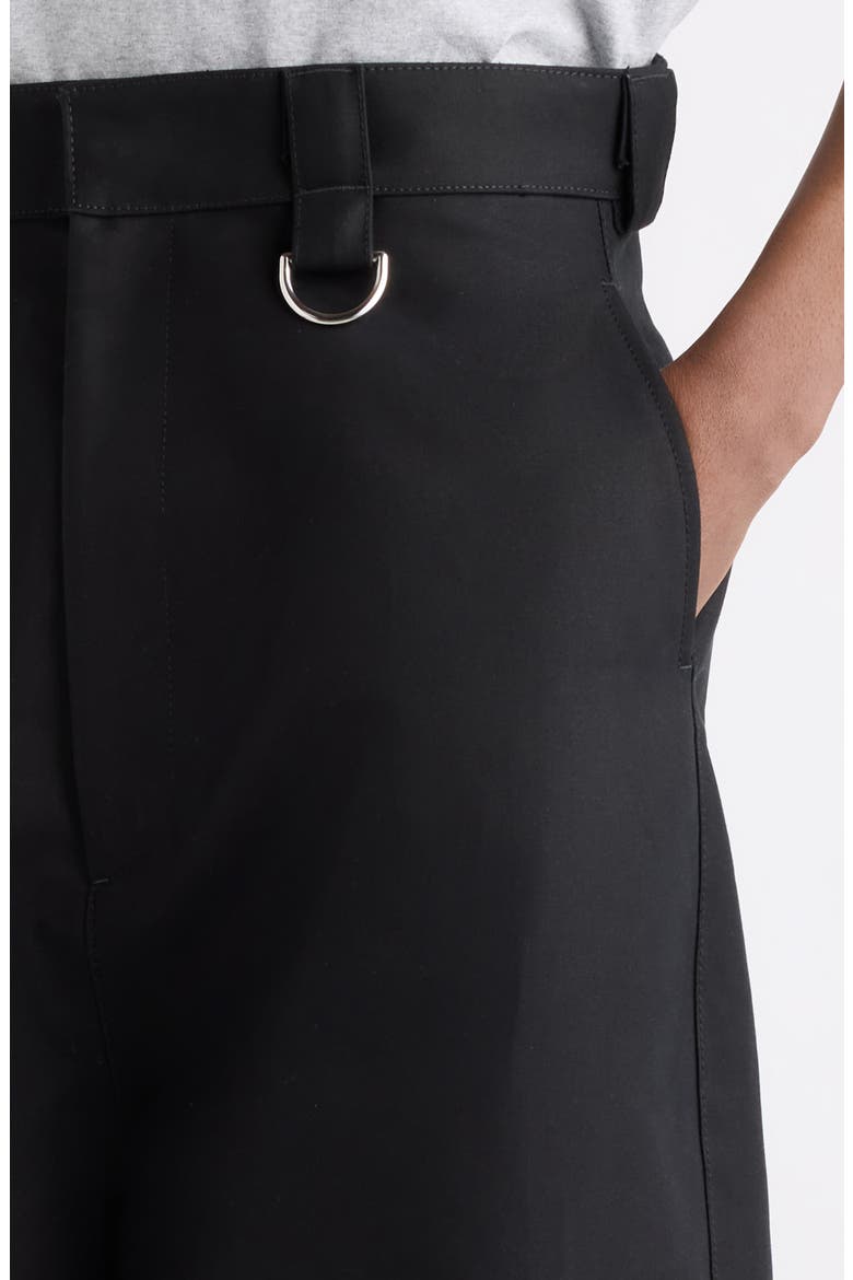 Workwear Cotton Trousers, Alternate, color, 1000 BLACK