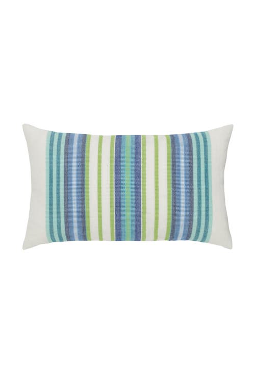 Elaine Smith Summer Stripe Indoor & Outdoor Woven Accent Pillow