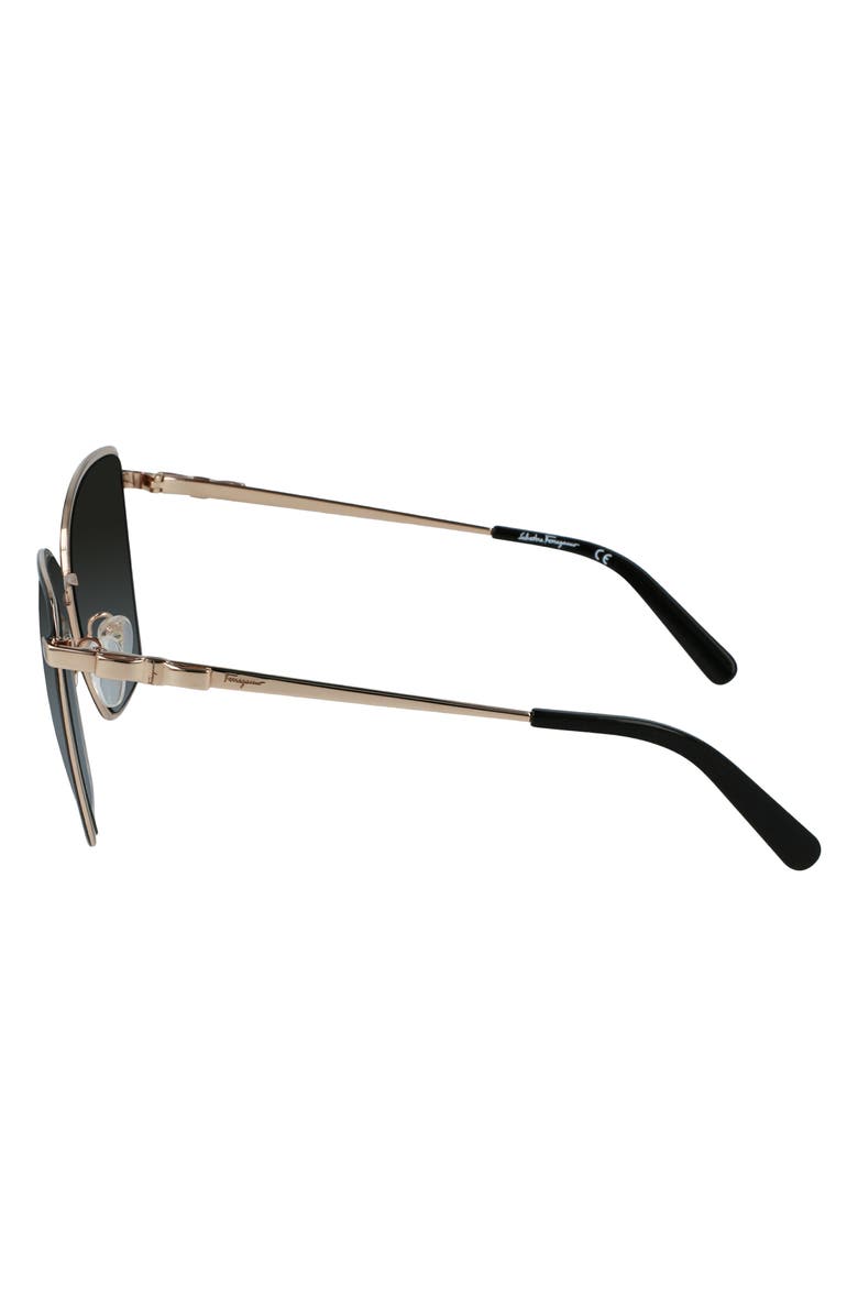 FERRAGAMO Vara 59mm Rectangular Sunglasses, Alternate, color, 