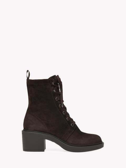 Women s Gianvito Rossi Lace Up Boots Nordstrom