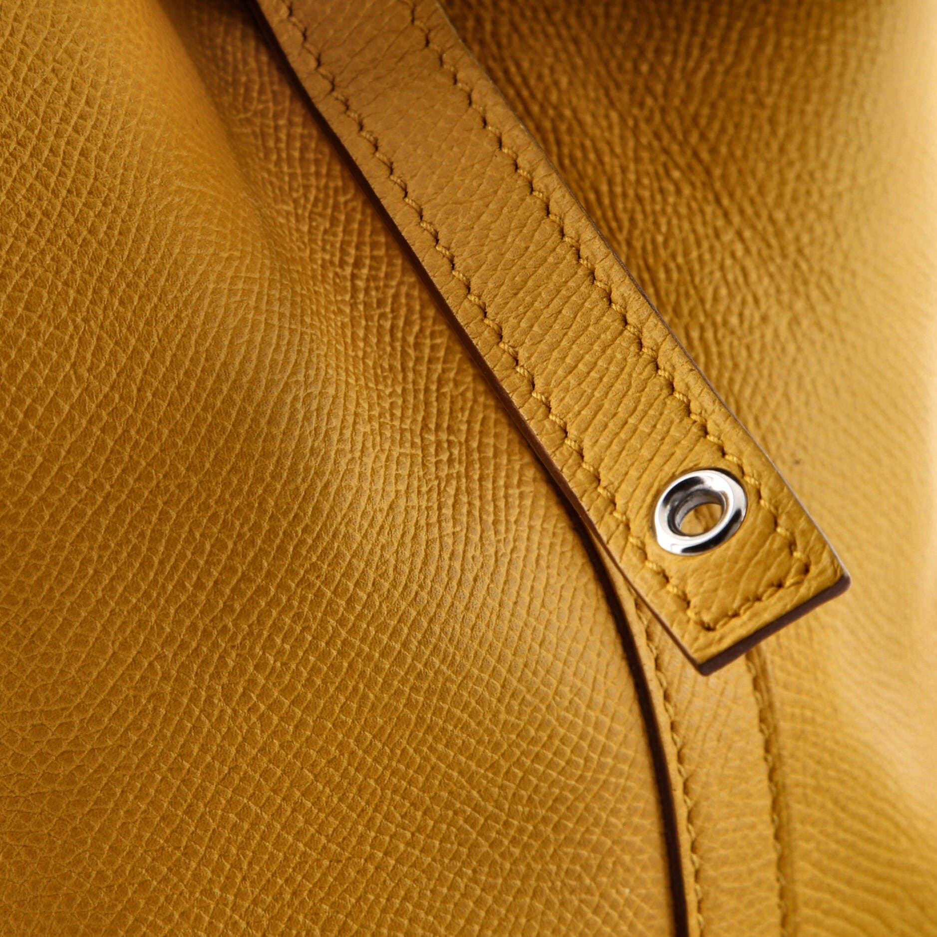 Picotin Lock Bag Tressage Epsom PM, Alternate, color, Yellow