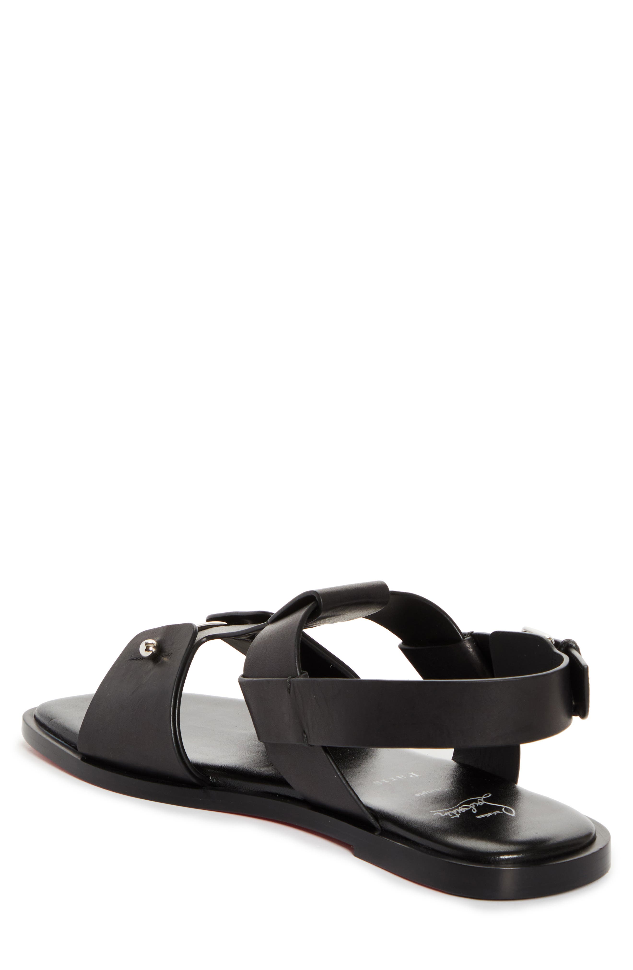 Christian Louboutin Chambeliss Sandal, Alternate, color, Black