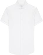 Reiss Caprice Leaf Appliqué Snap-Up Western Shirt