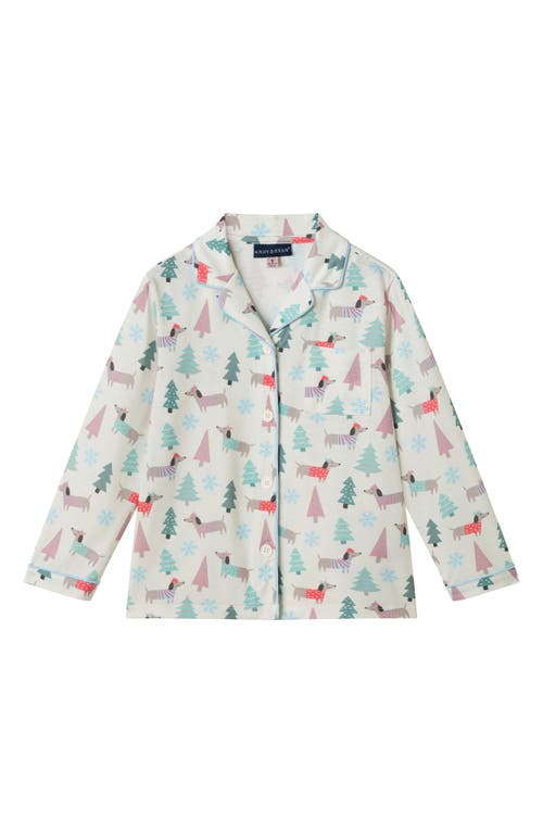 Andy & Evan Kids' Two-piece Pajamas In Multi