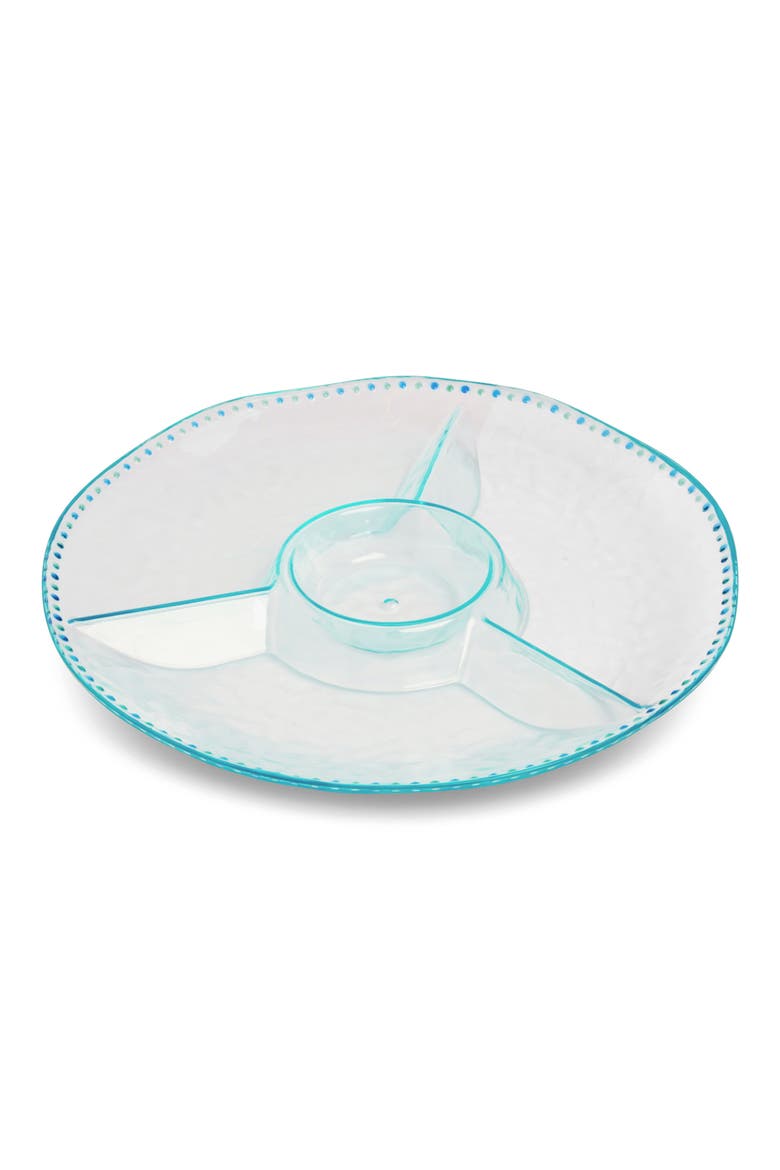 Divided Serving Platter, Main, color, BLUE