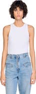 SANDRO Embroidered vest top