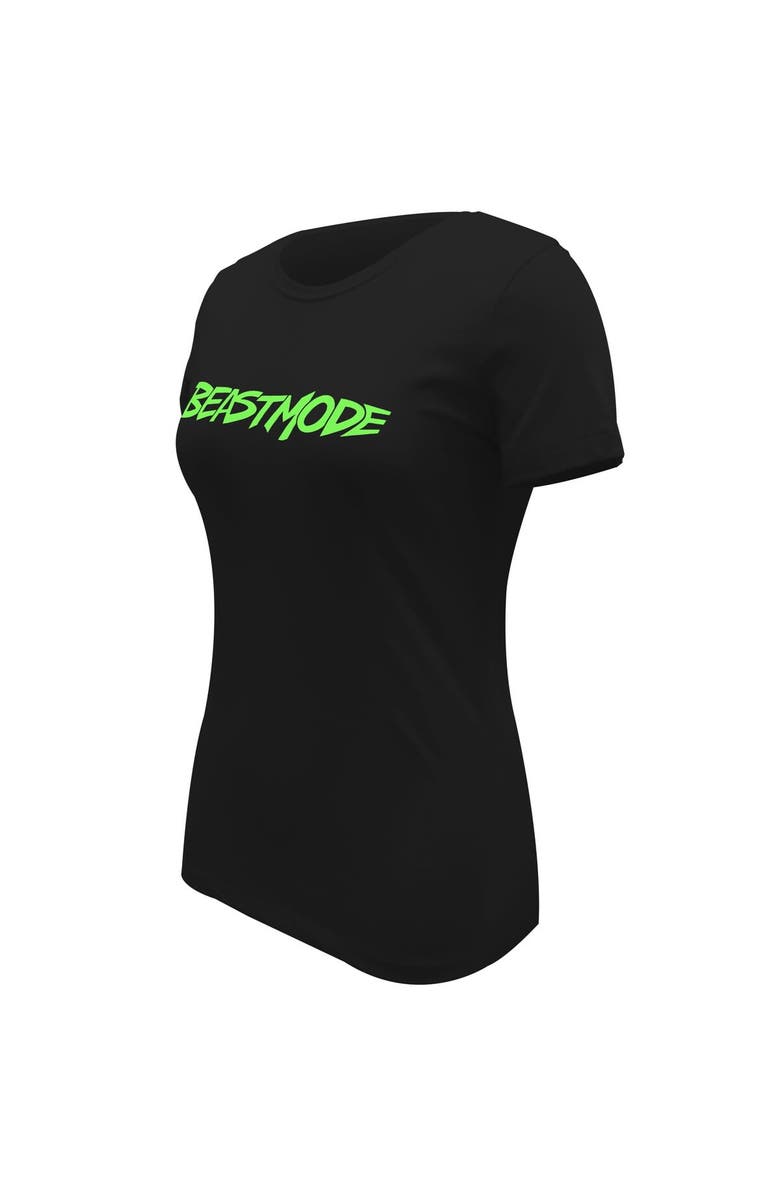 Soleworks Women's  Black Beast Mode Big B Energy Essentials T-Shirt, Alternate, color, 