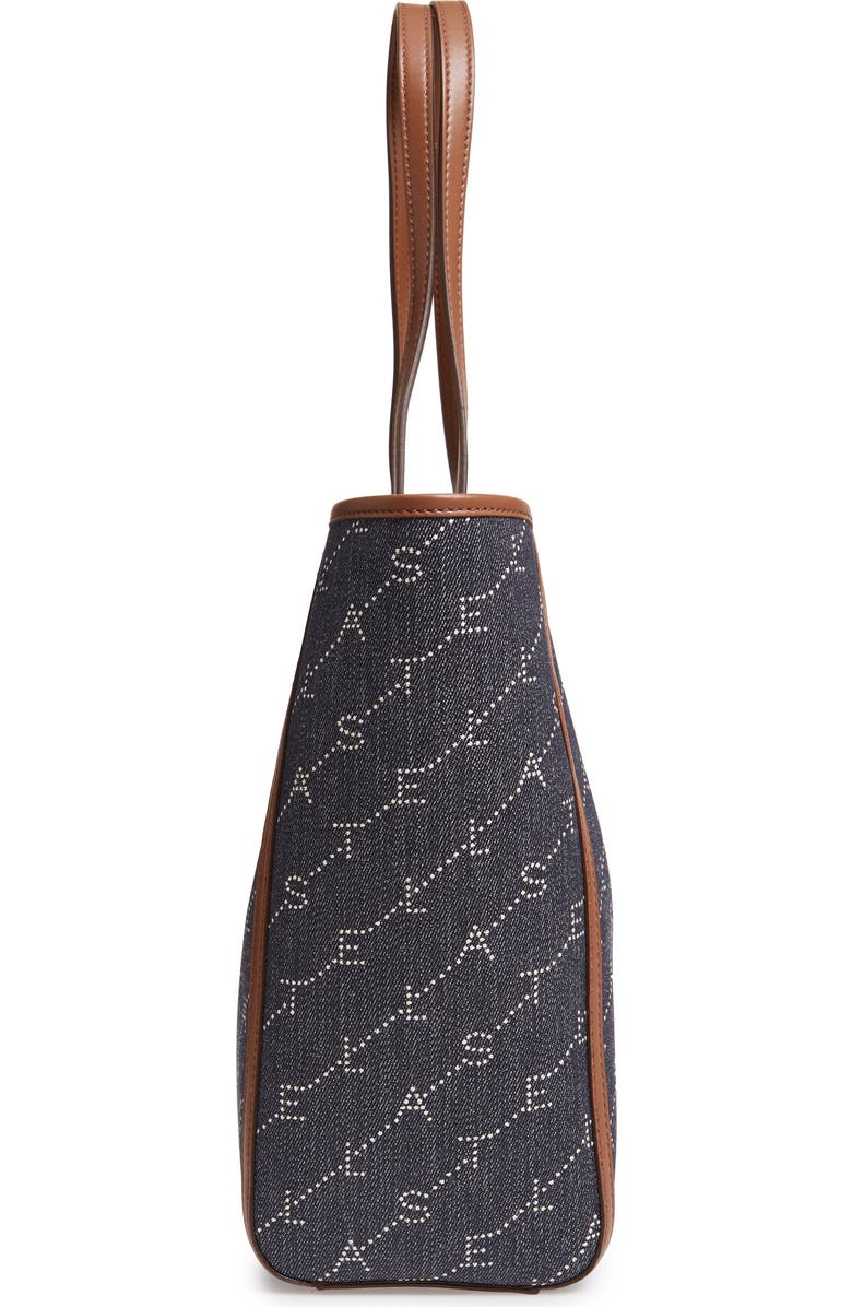 Stella McCartney Logo Canvas Tote, Alternate, color,