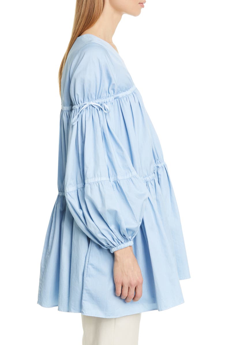 Aje Allegro Gathered Tunic Top, Alternate, color, 