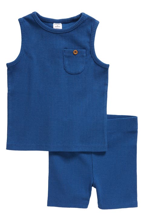 Rib Tank Top & Shorts Set (Baby)