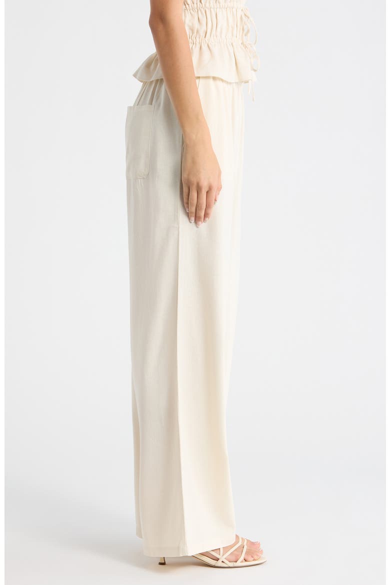 Jude Wide Leg Pants, Alternate, color, PARCHMENT