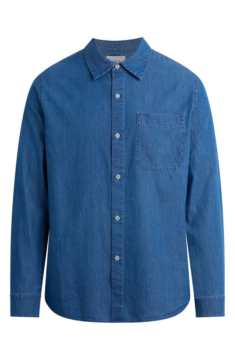 Joe's The Chambray Cole Button-Up Shirt, Alternate, color, Mid Blue
