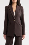 Tahari ASL One-Button Blazer