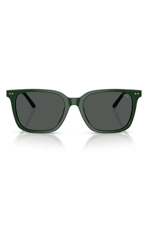 54mm Square Sunglasses