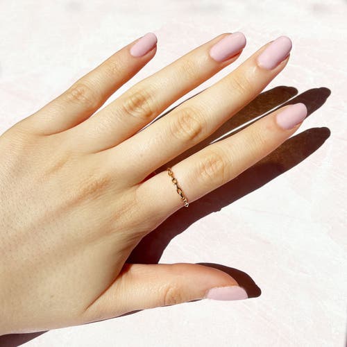 The Lovery Fine Jewelry Oval Link Ring In Gold