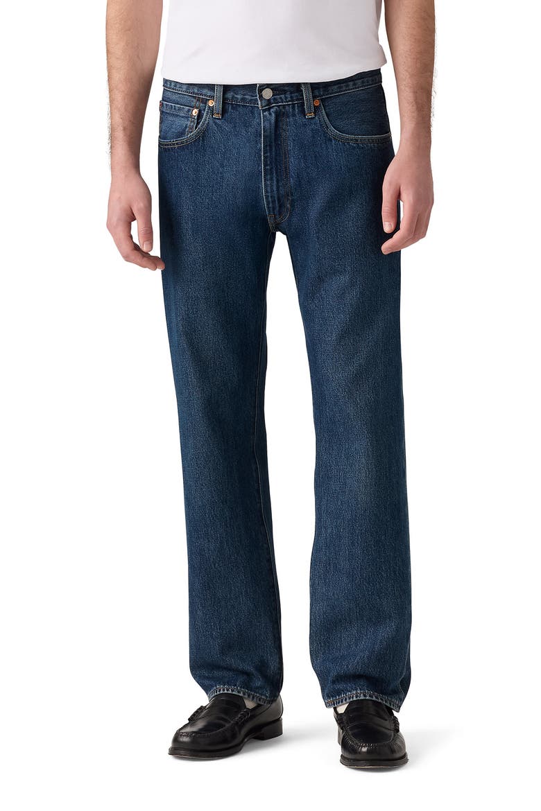 555™ Relaxed Straight Leg Jeans, Main, color, CHECK THE SCORE