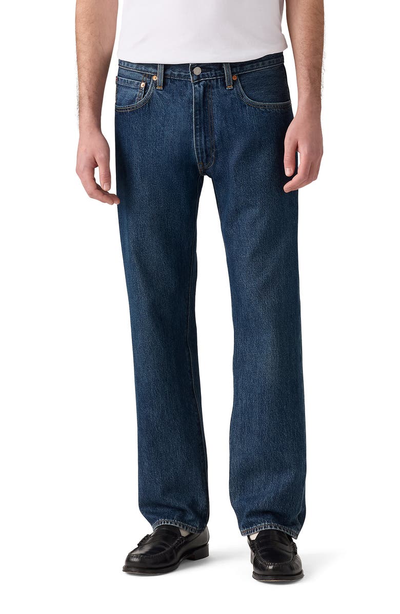 Levi
s<sup
®</sup
555<sup
™</sup
Relaxed Straight Leg Jeans, Main, color, Check The Score