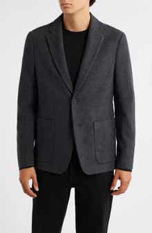 Theory Clinton Textured Knit Twill Sport Coat