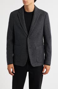 Theory Clinton Textured Knit Twill Sport Coat