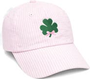 Bits & Bows Shamrock Bow Baseball Hat