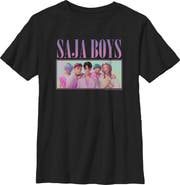 KPop Demon Hunters Boy's KPop Demon Hunters Saja Boys Group Shot  Graphic T-Shirt