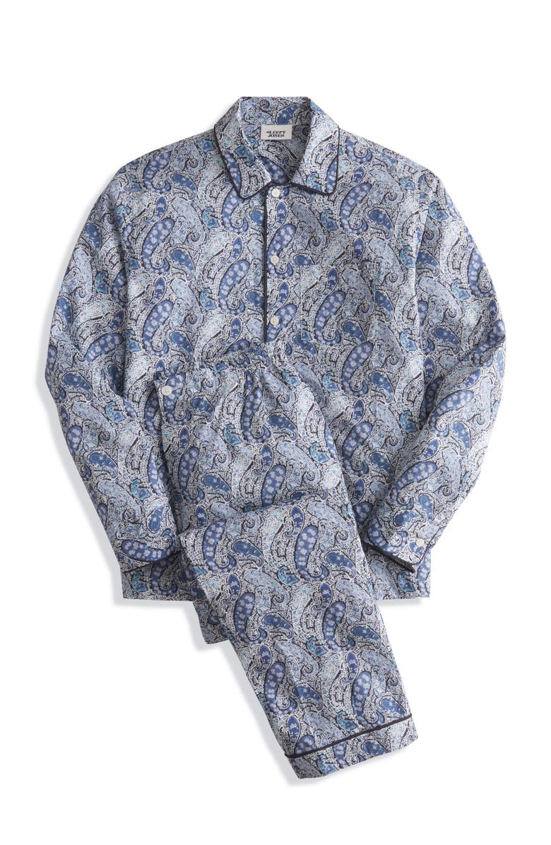 Sleepy Jones Henry Pajama Set in Liberty<sup
®</sup
Fabric, Alternate, color, Blue Liberty Bourton