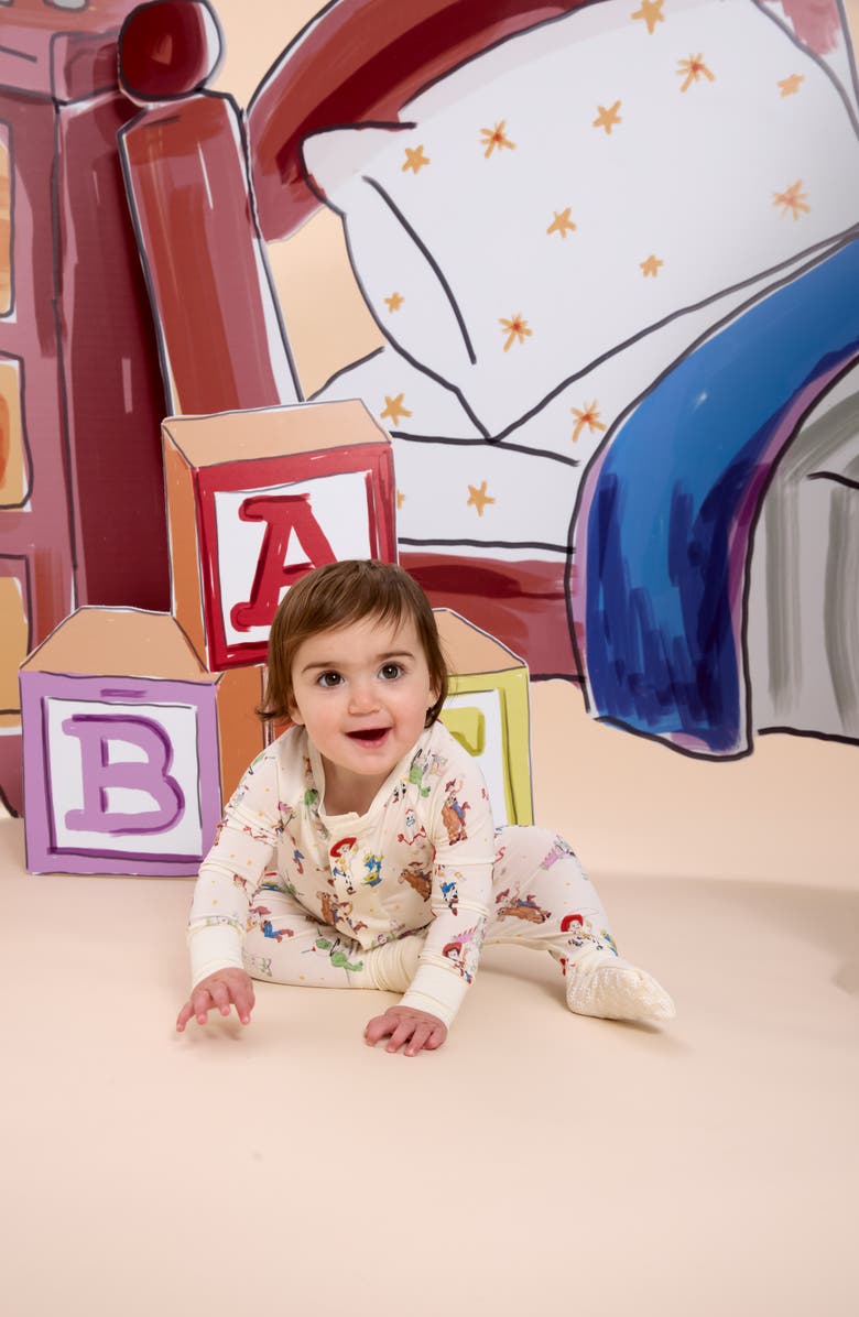 Magnetic Me Toy Story Woody & Friends Footie, Alternate, color, White