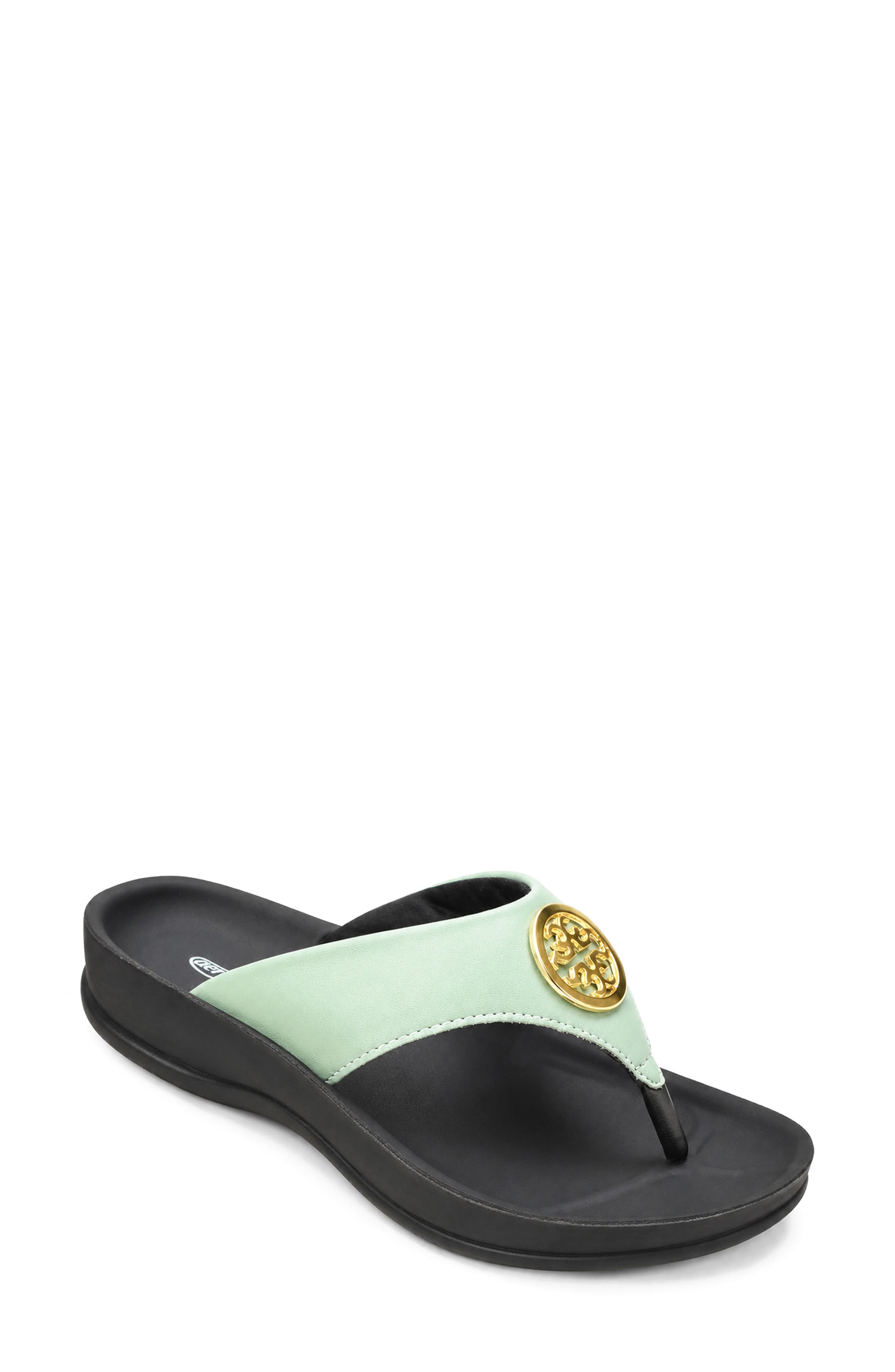 Othila Flip Flop, Main, color, GREEN