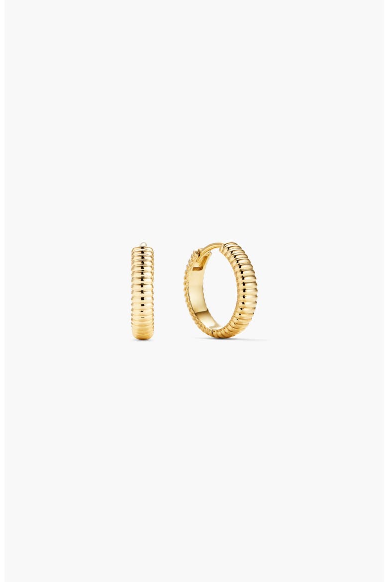 Modern Textured Hoop Earrings, Main, color, 18k Gold Vermeil