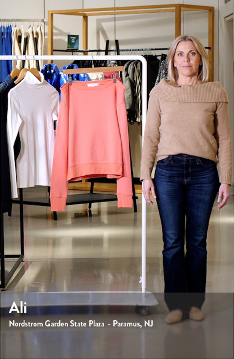 Vida Off the Shoulder Sweatshirt, sales video thumbnail