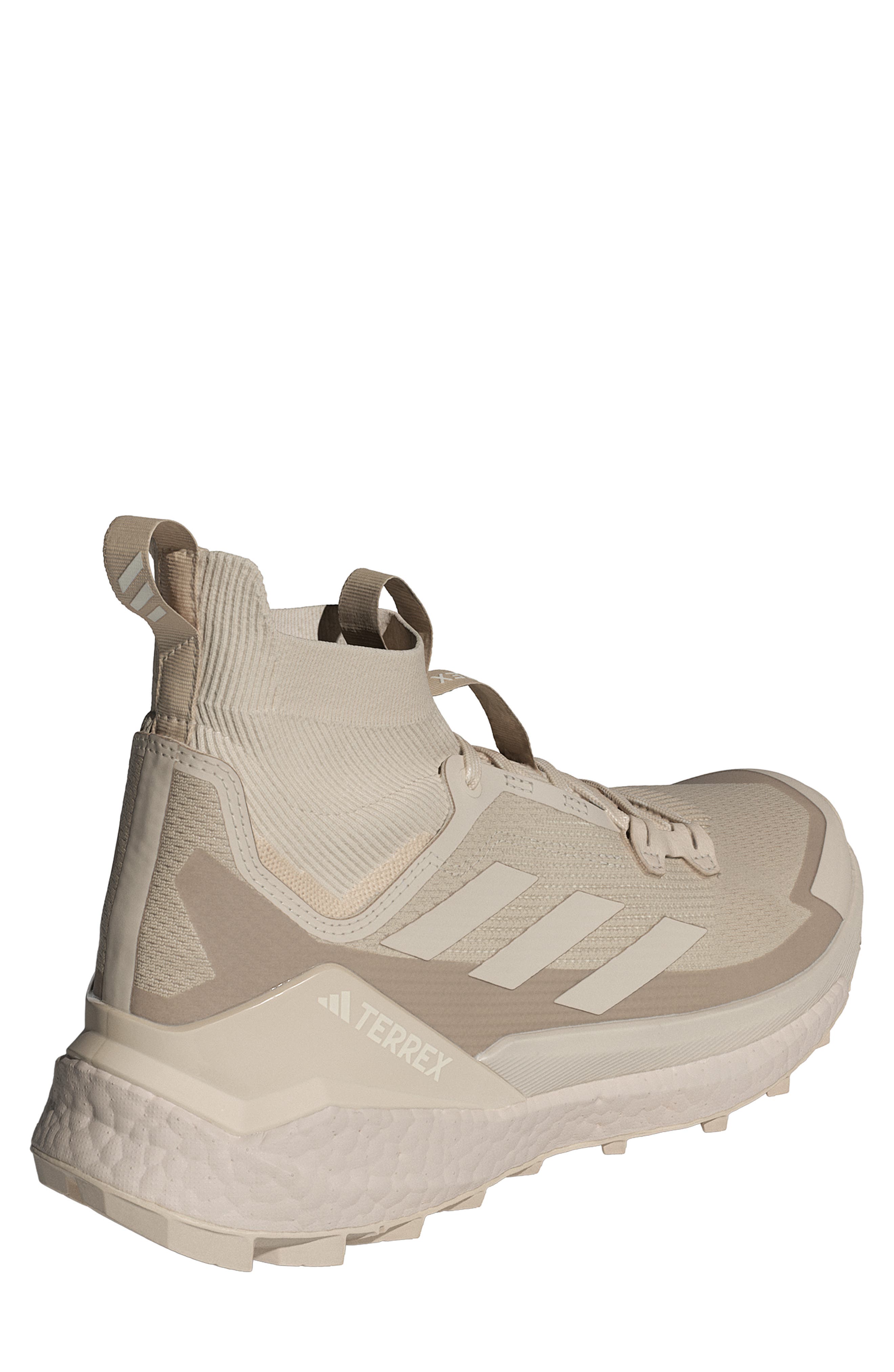 adidas Terrex Free Hiker Gore-Tex<sup>®</sup> Waterproof Hiking Shoe, Alternate, color, Sand Strata/ Wonder Beige