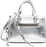 Marc Jacobs Small Crinkle Cruiser Metallic Satchel