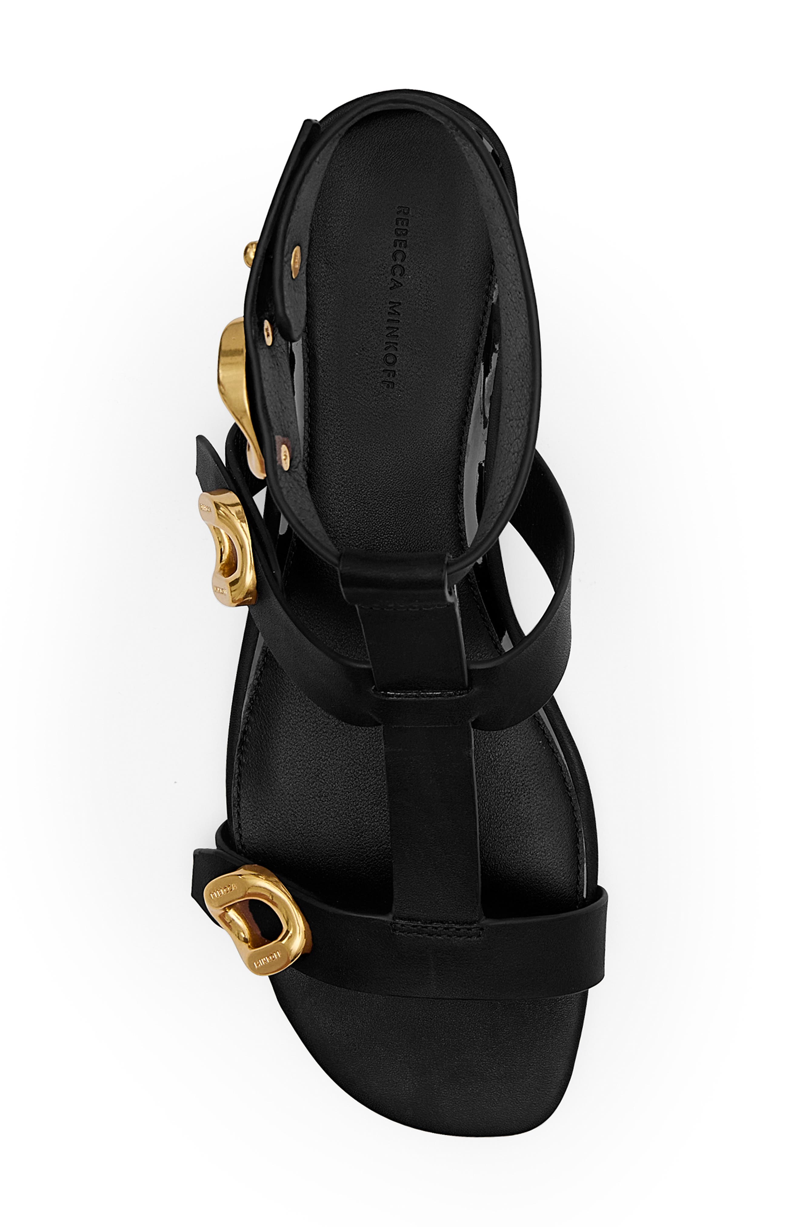 Rebecca Minkoff G Gladiator Sandal, Alternate, color, Black