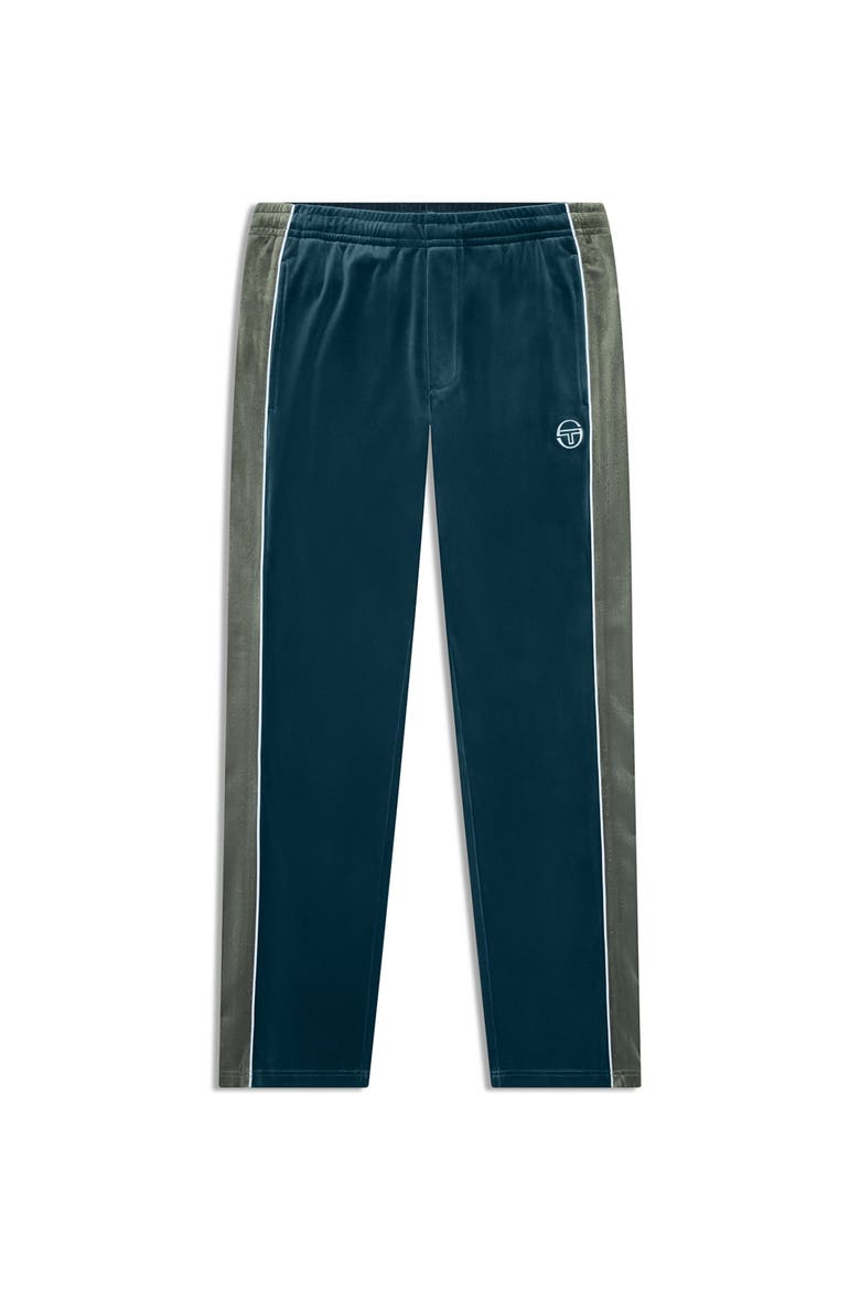 Forato Velour Track Pant, Alternate, color, MEDITERRANEA