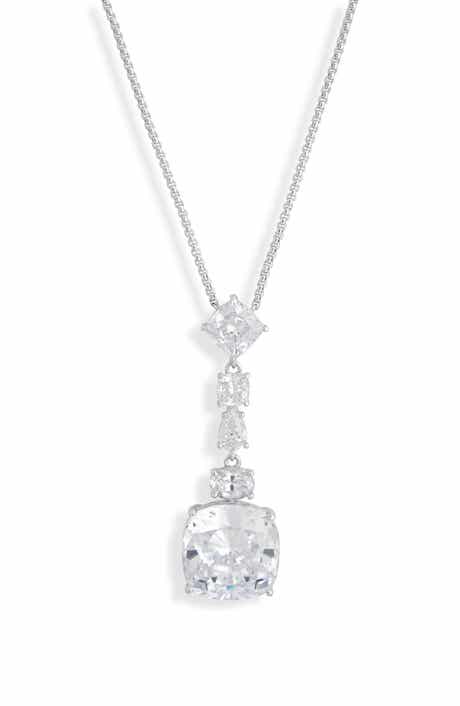 Soleil Cubic Zirconia Y-Necklace