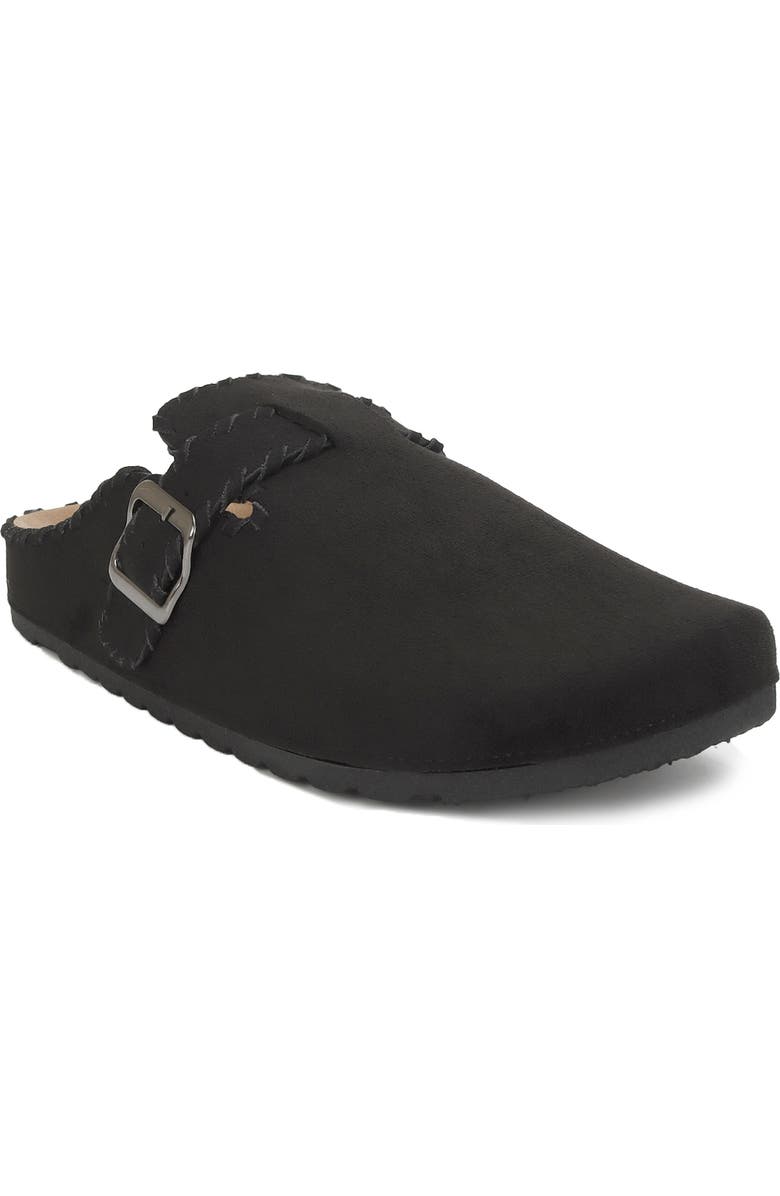 Seven7 Stitched Mule, Main, color, Black