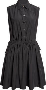 Derek Lam 10 Crosby Tristan Sleeveless Shirtdress