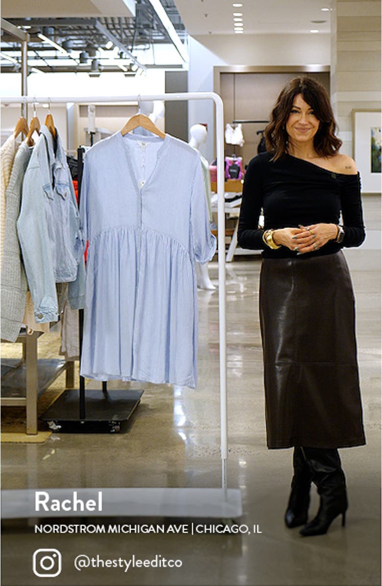 Sam Stripe Maternity/Nursing Dress, sales video thumbnail