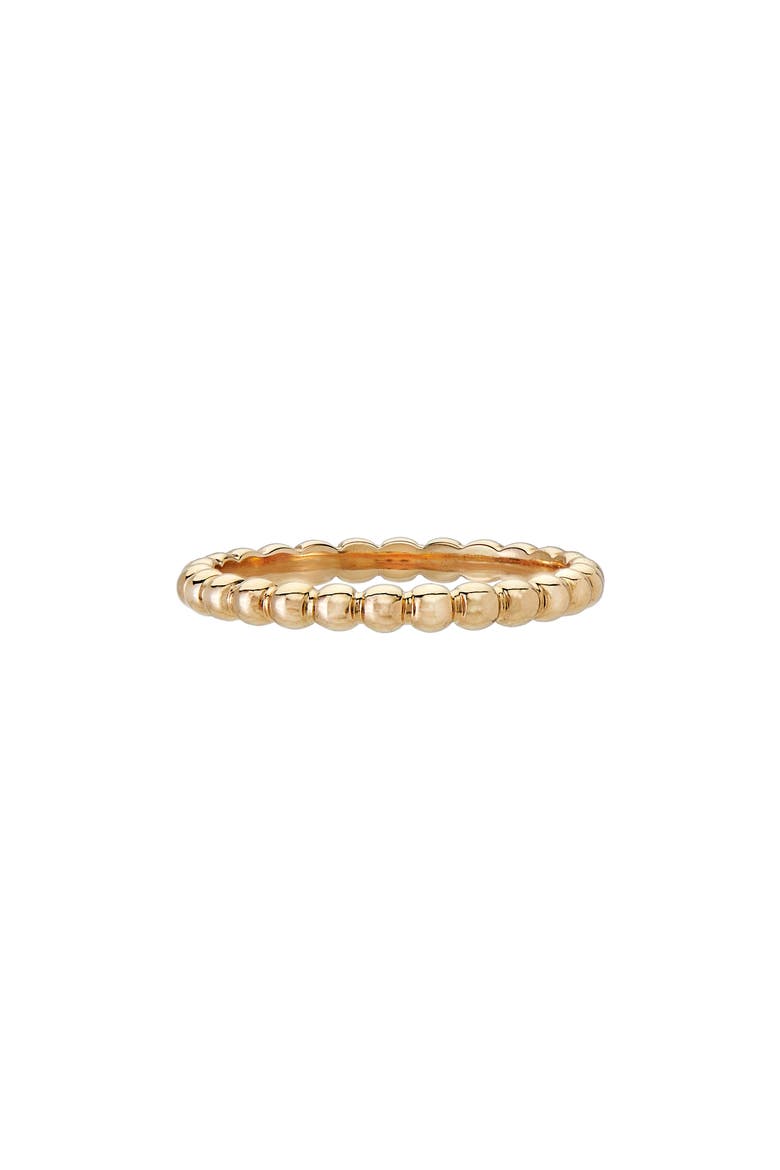 Beaded Ring, Main, color, YELLOW GOLD