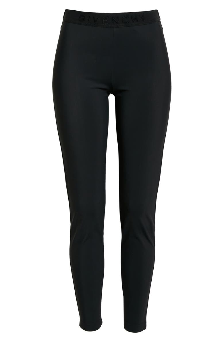 Givenchy Jersey Leggings, Alternate, color,