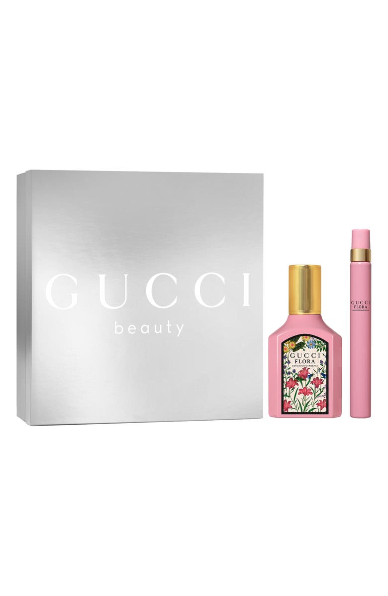 Gucci Flora Gorgeous Gardenia Eau de Parfum 2-Piece Gift Set $144 Value, Main, color,