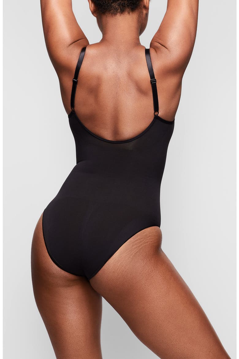 Sculpting Bodysuit, Alternate, color, ONYX