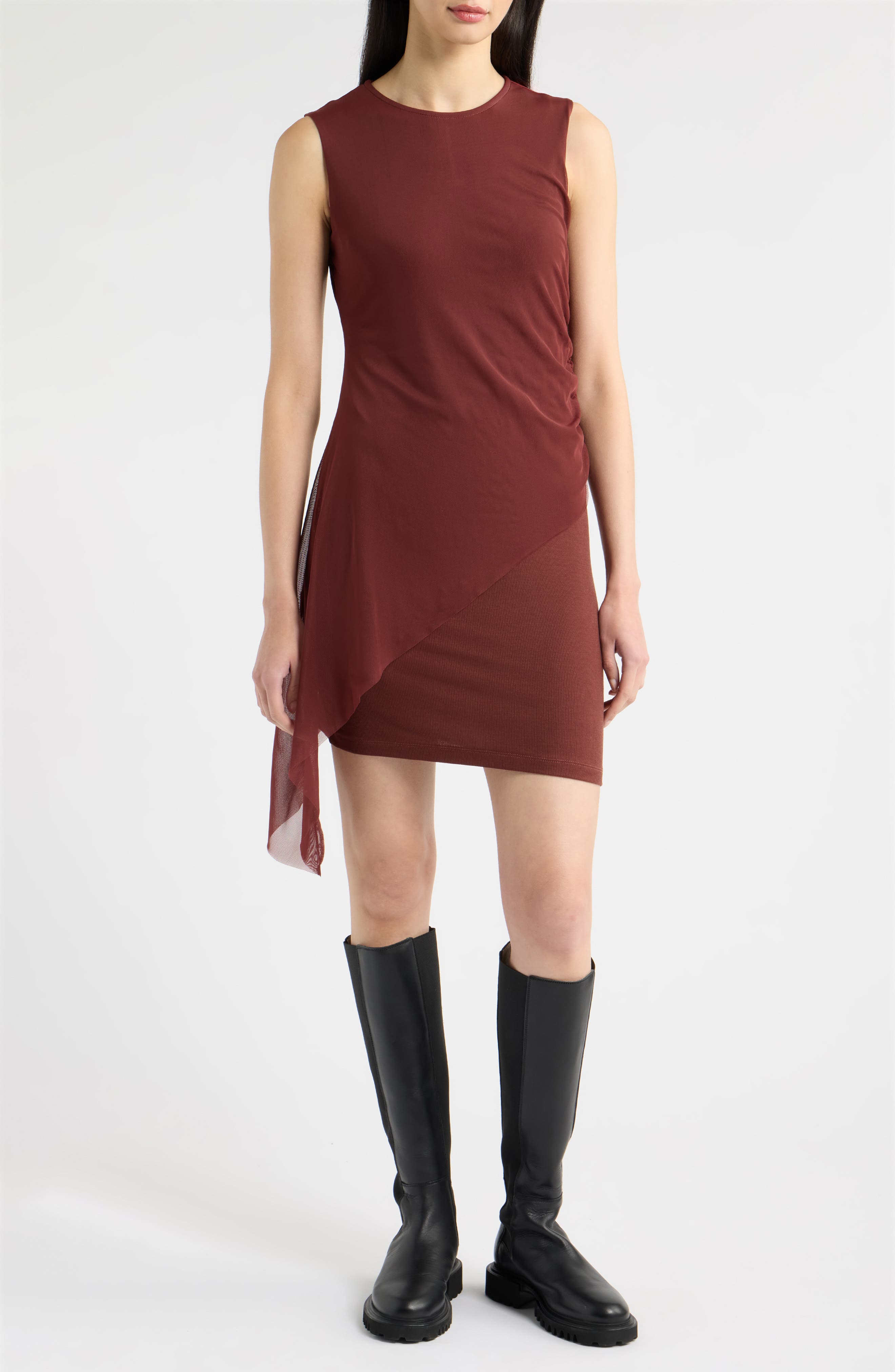 selected BURNT RED