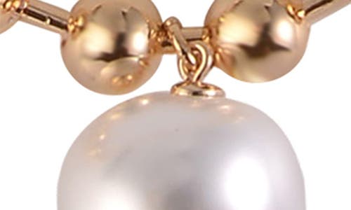 Laundry By Shelli Segal Ball Chain Collar Necklace In Gold