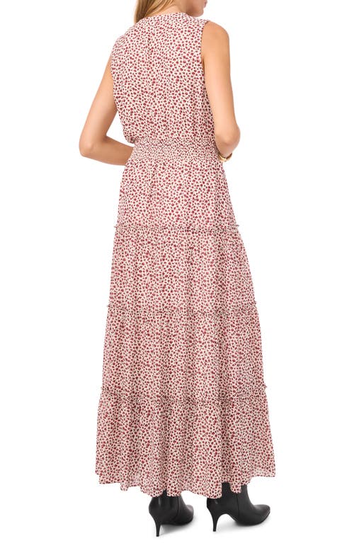 1.state Cascading Ruffle Sleeveless Dress In Multi